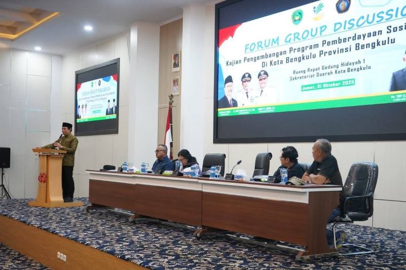 Kota Bengkulu Perkuat  Program Pemberdayaan Sosial Ekonomi