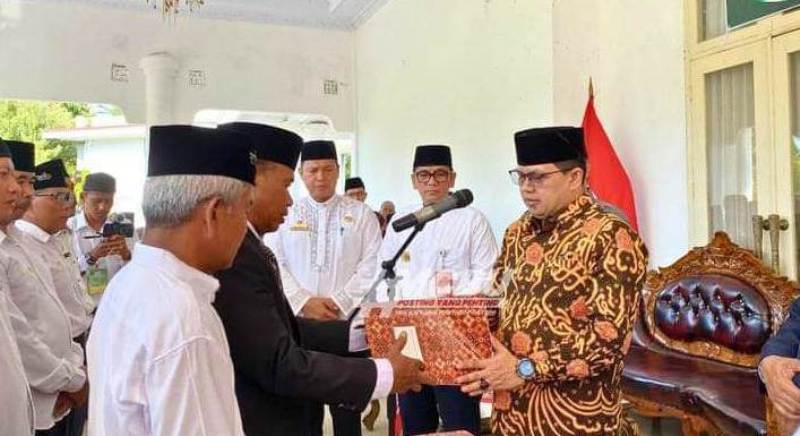 Pjs Bupati Andi Muhammad Yusuf  Hadiri Pengukuhan  Pengurus DPD LDII  Bengkulu Utara 