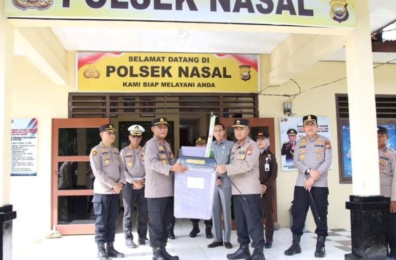 Kapolda Bengkulu Cek Kesiapan Pos Perbatasan Lampung