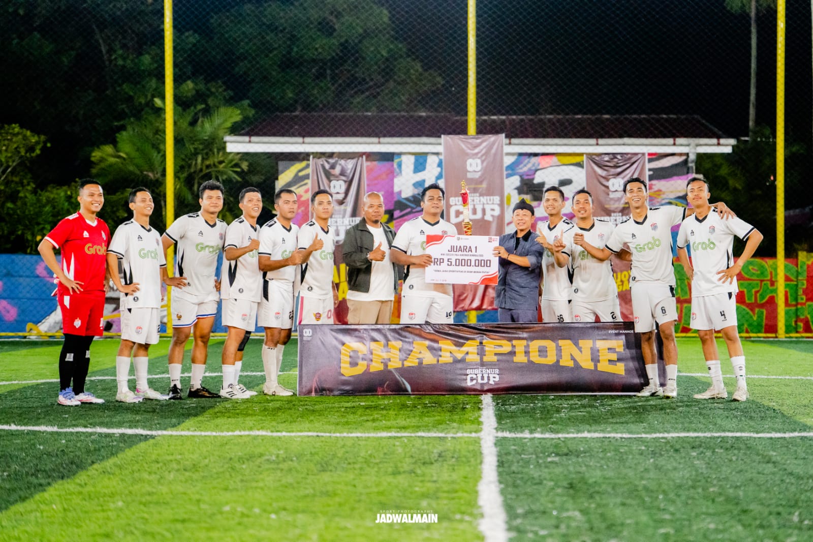 Polda Bengkulu Sang Juara Turnamen Mini Soccer Piala Gubernur 2025