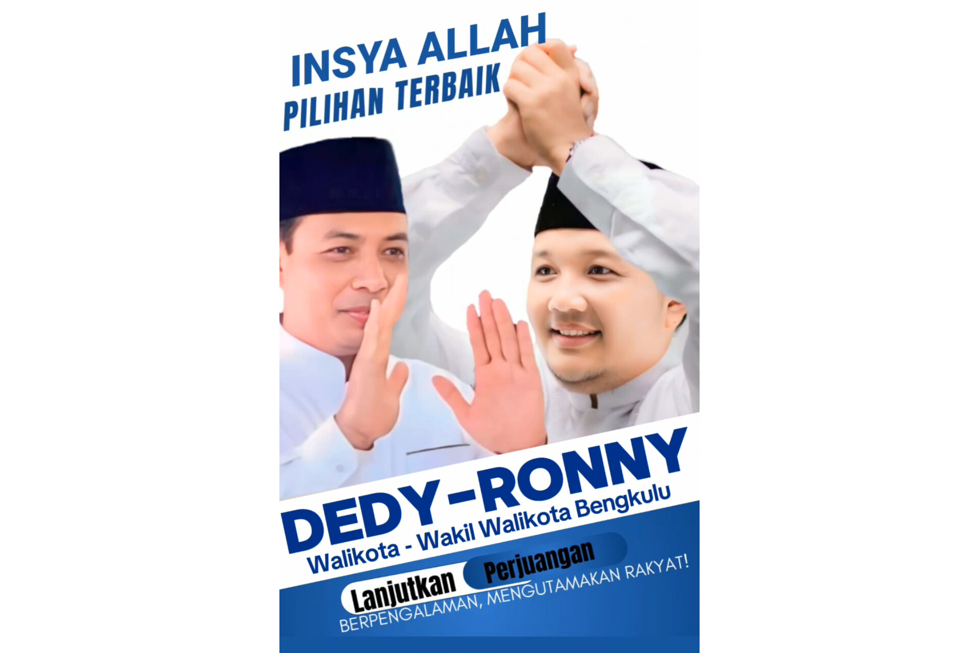 Dedy Wahyudi-Ronny Tobing Dapat Rekomendasi PAN Untuk Pilwakot Bengkulu, Siap Perjuangkan Aspirasi Masyarakat