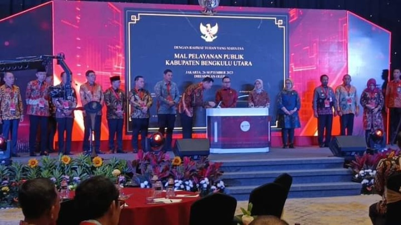 Mudahkan Masyarakat, Mall Pelayanan Publik  Bengkulu Utara  Diresmikan KemenPAN RB