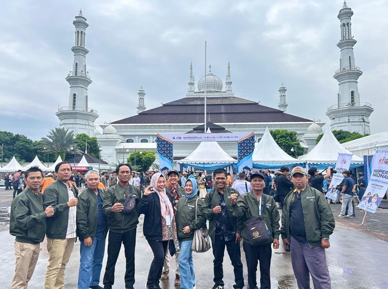 Kontingen HPN Bengkulu Tiba Kembali di Merah Putih