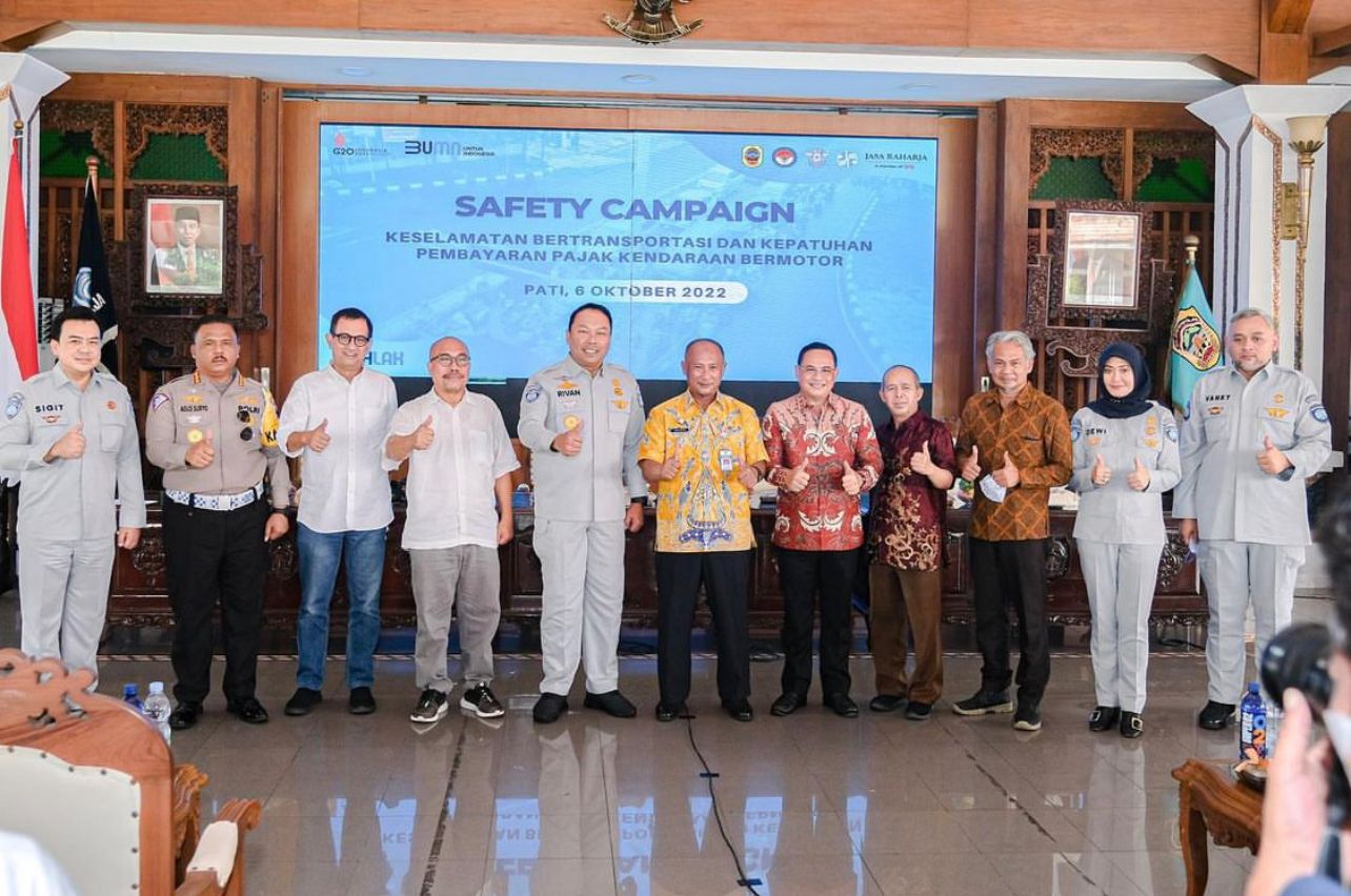 Gelar Safety Campaign, Jasa Raharja Sosialisasikan Manfaat Pembayaran Pajak Kendaraan Bermotor & SWDKLLJ