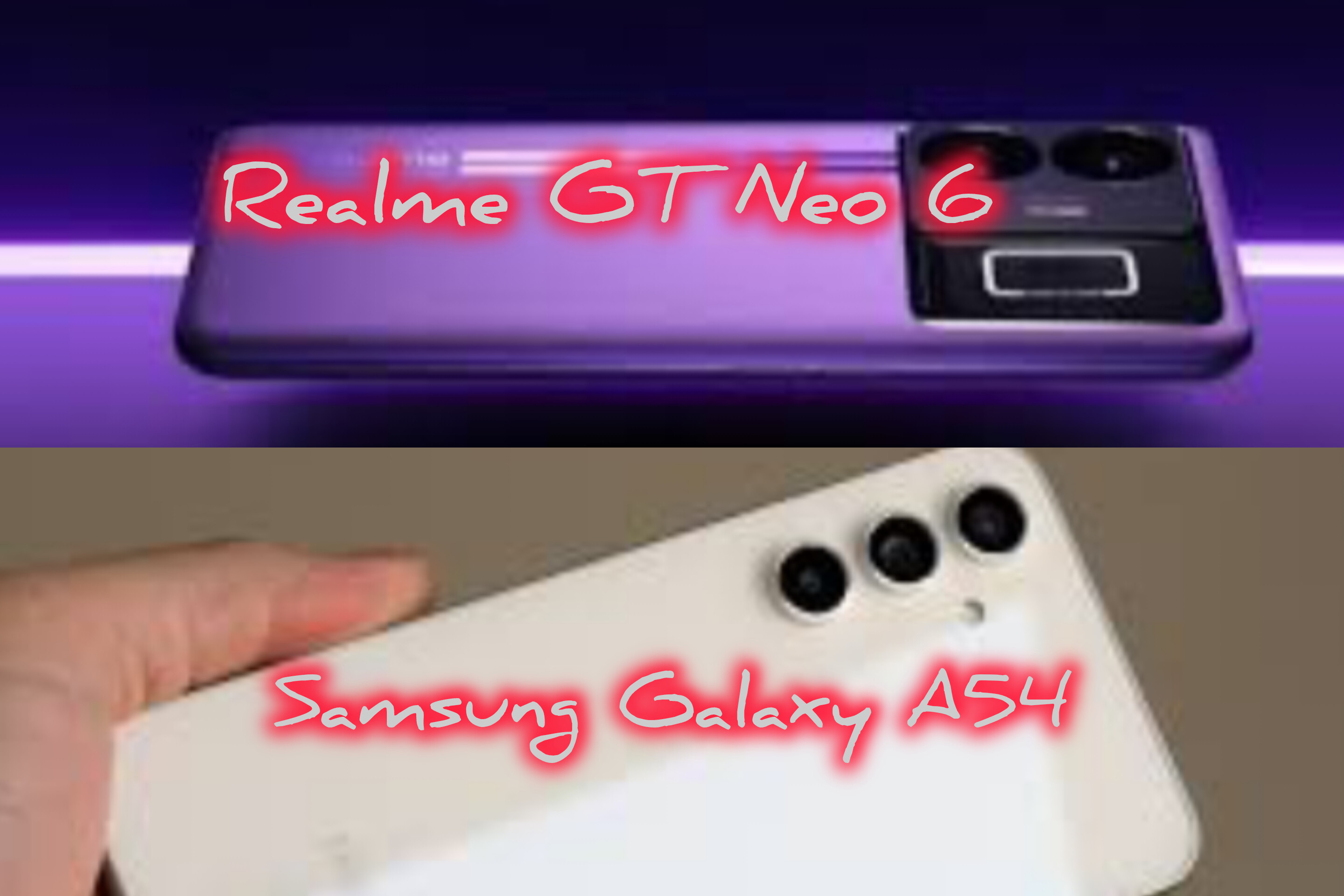 Perbandingan Realme GT Neo 6 dan Samsung Galaxy A54, Mending Beli yang Mana? 