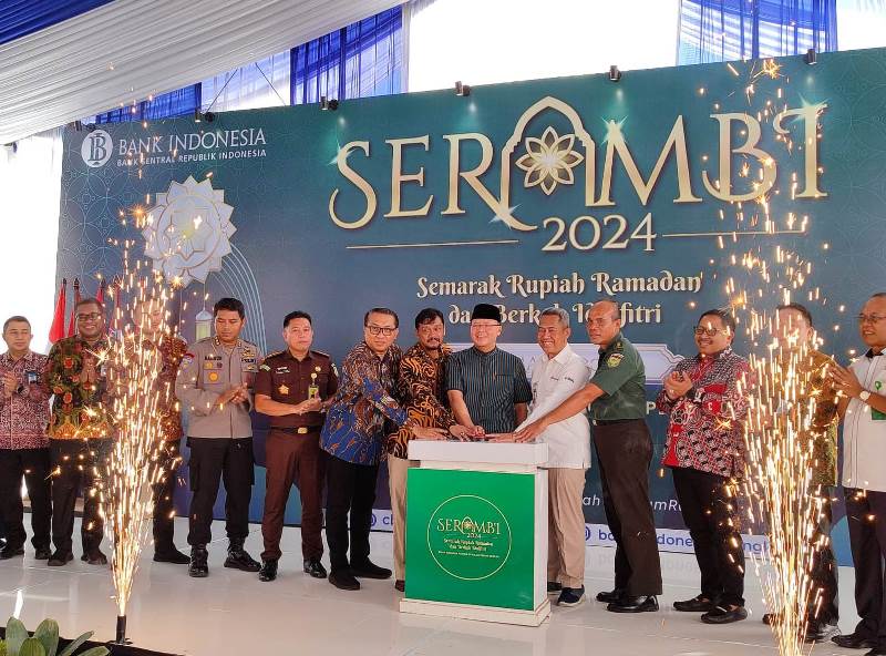 BI Perwakilan Bengkulu Launching Kick Off SERAMBI,  Tukar Uang Rupiah  Bisa Pakai QRIS & Lewat Aplikasi PINTAR