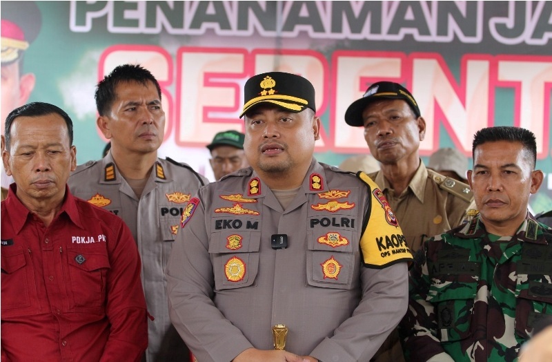 Program Prioritas Pemerintah Untuk Ketahanan Pangan Dapat Dukungan Polres Bengkulu Utara 