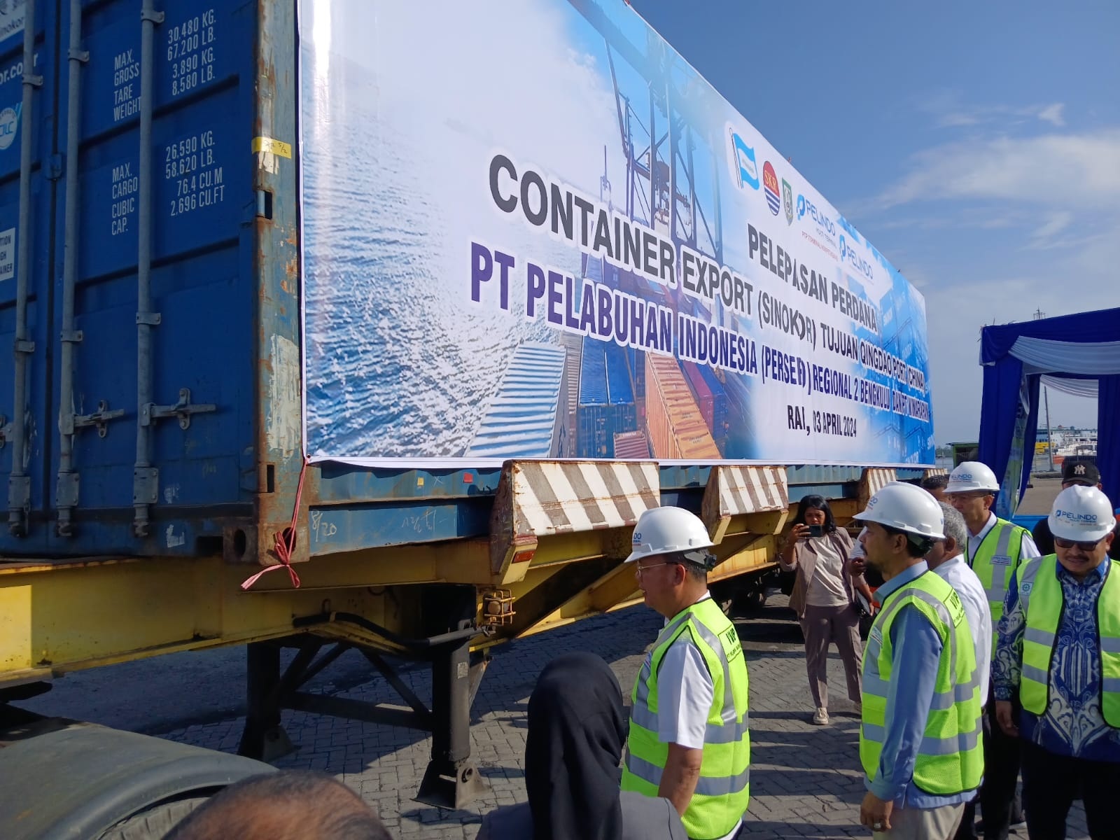 Provinsi Bengkulu Mulai Rutin Ekspor Komoditi ke Negara Luar, Terbaru 18 Kontainer Kayu Karet Dikirim ke Cina