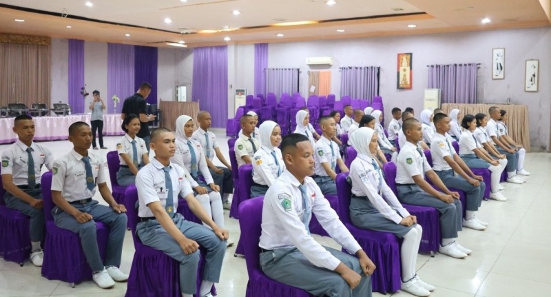 32 Orang Siswa Bengkulu Tengah Ikut Pendidikan dan Pelatihan Paskibraka 