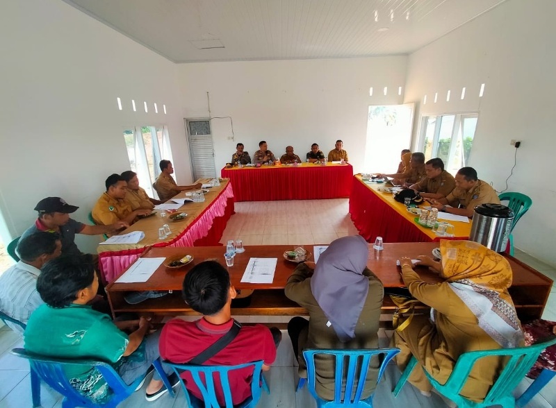 Ini Hasil Rapat Koordinasi Penertiban Hewan Ternak di Lokasi   KTM Lagita Ketahun  