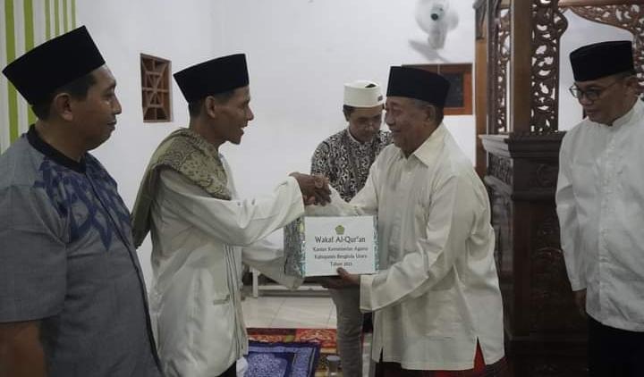 Berlanjut, Tim Safari Ramadan Sambangi Mesjid   Uswatun Hasanah Karya Bakti