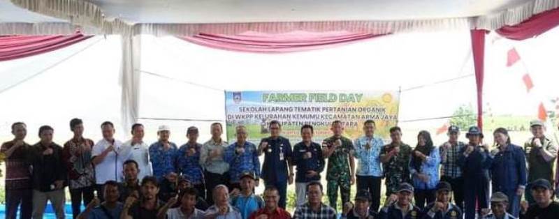 Dibuka Pjs Bupati, Farmer Field Day Pertanian Organik di Bengkulu Utara  