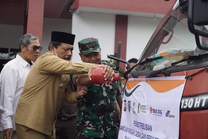  Bantuan Pangan Sasar 38 Ribu KPM di Bengkulu Dilepaskan Bupati Mian