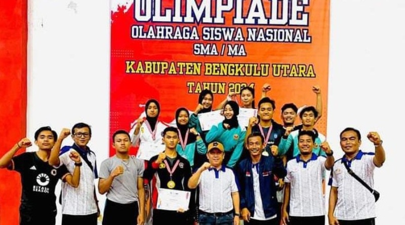 Ini Daftar Nama Pemenangnya, 65 Pelajar Bengkulu Utara Ikut Olimpiade Olahraga Siswa Nasional
