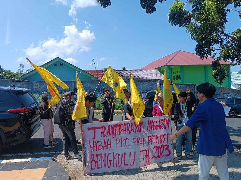 PMII  Tuntut Transparansi Dana Hibah di Dispora Provinsi Bengkulu