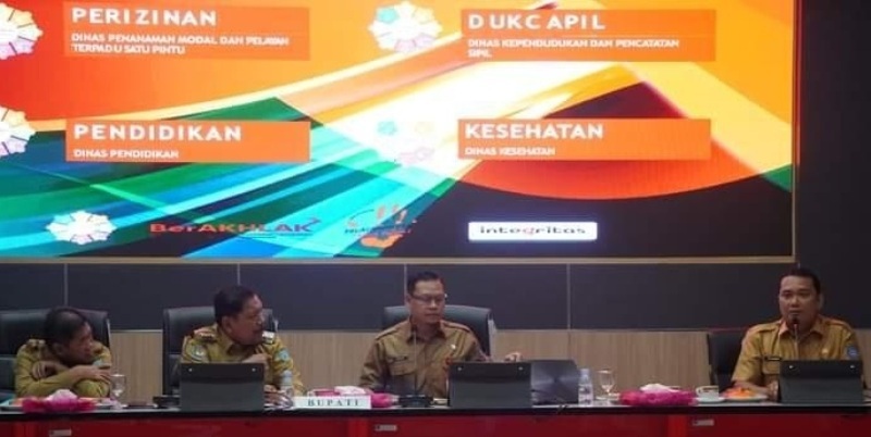 Progresnya Sangat Bagus,  Bupati Mian Buka Rapim TEPRA 