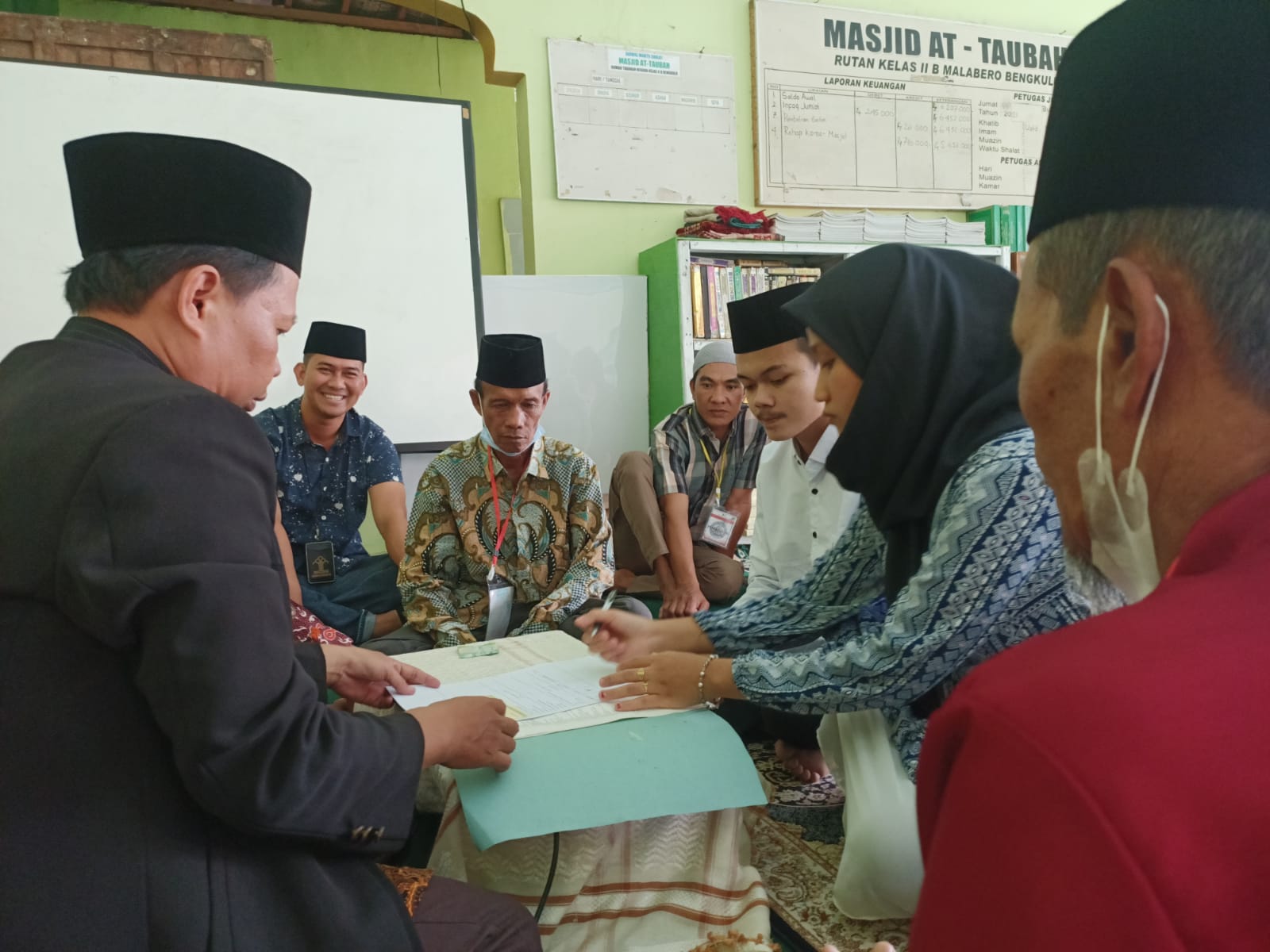 Terharu, Tahanan Rutan Bengkulu Nikahi Gadis Pujaan, Mahar Rp 20 Ribu, Seperangkat Alat Salat Menyusul 