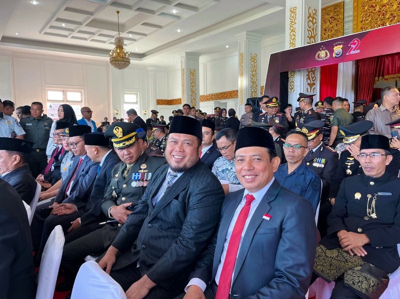 Walikota Bengkulu Ikut  Upacara HUT Bhayangkara ke-79