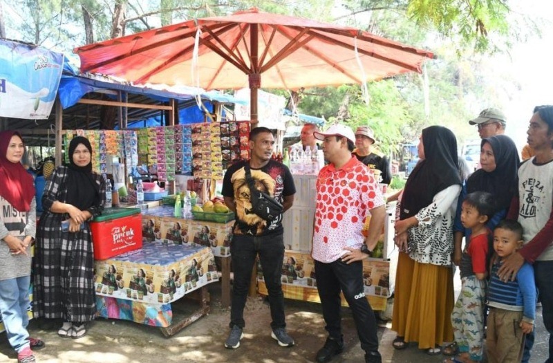 Pedagang di Kawasan Taman Hidayah Pantai Panjang akan Ditata Kembali