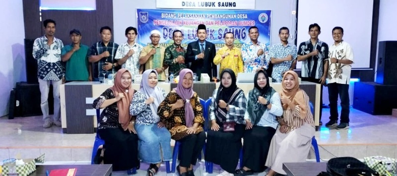 BUMDES Saung Jaya  Dapat Pembekalan   Pelatihan Pengelolaan Keuangan dan Pelaporan 