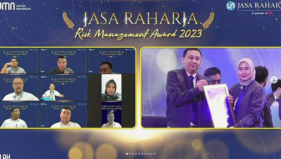 Jasa Raharja Bengkulu Sabet Tiga Penghargaan di Ajang Risk Management Award 2023