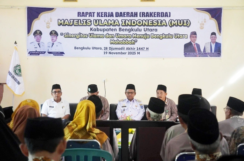 MUI  Bengkulu Utara Gelar Rapat Kerja Daerah