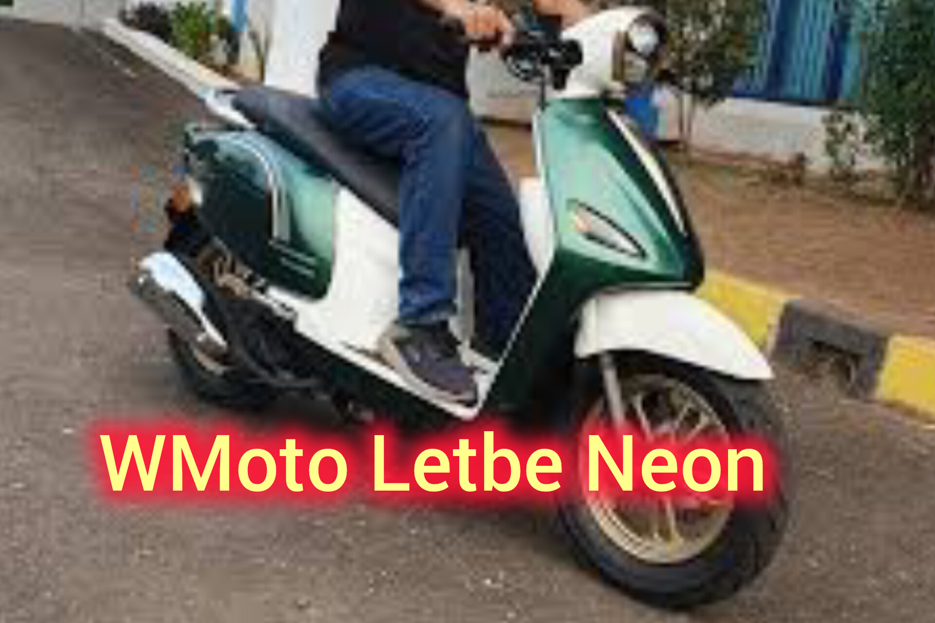 Motor Matic Wmoto Letbe Neon, Tampilan Unik Dibekali Layar Digital LED DRL dan Mesin 125cc. Harga Segini