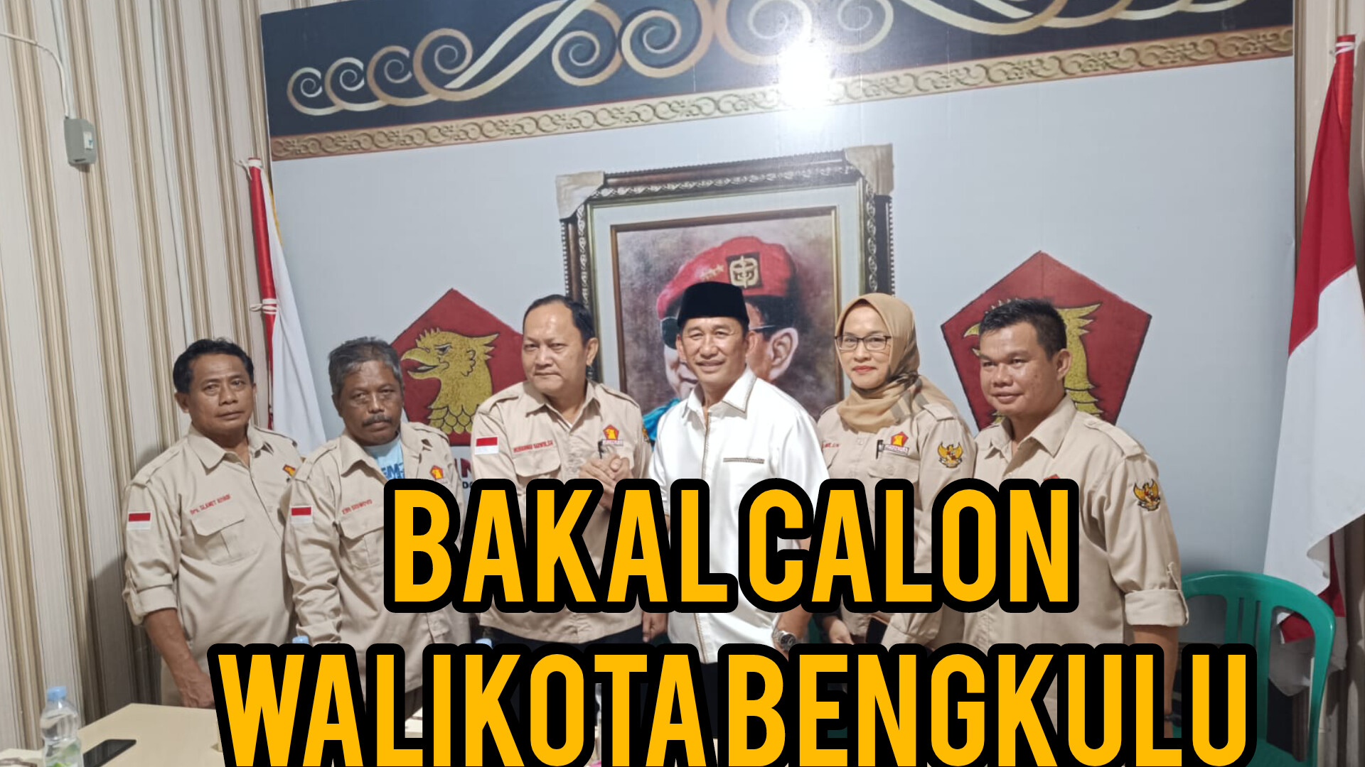 Bakal Calon Walikota Bengkulu Benny Suharto Paparkan Visi Misi di DPC Gerindra 