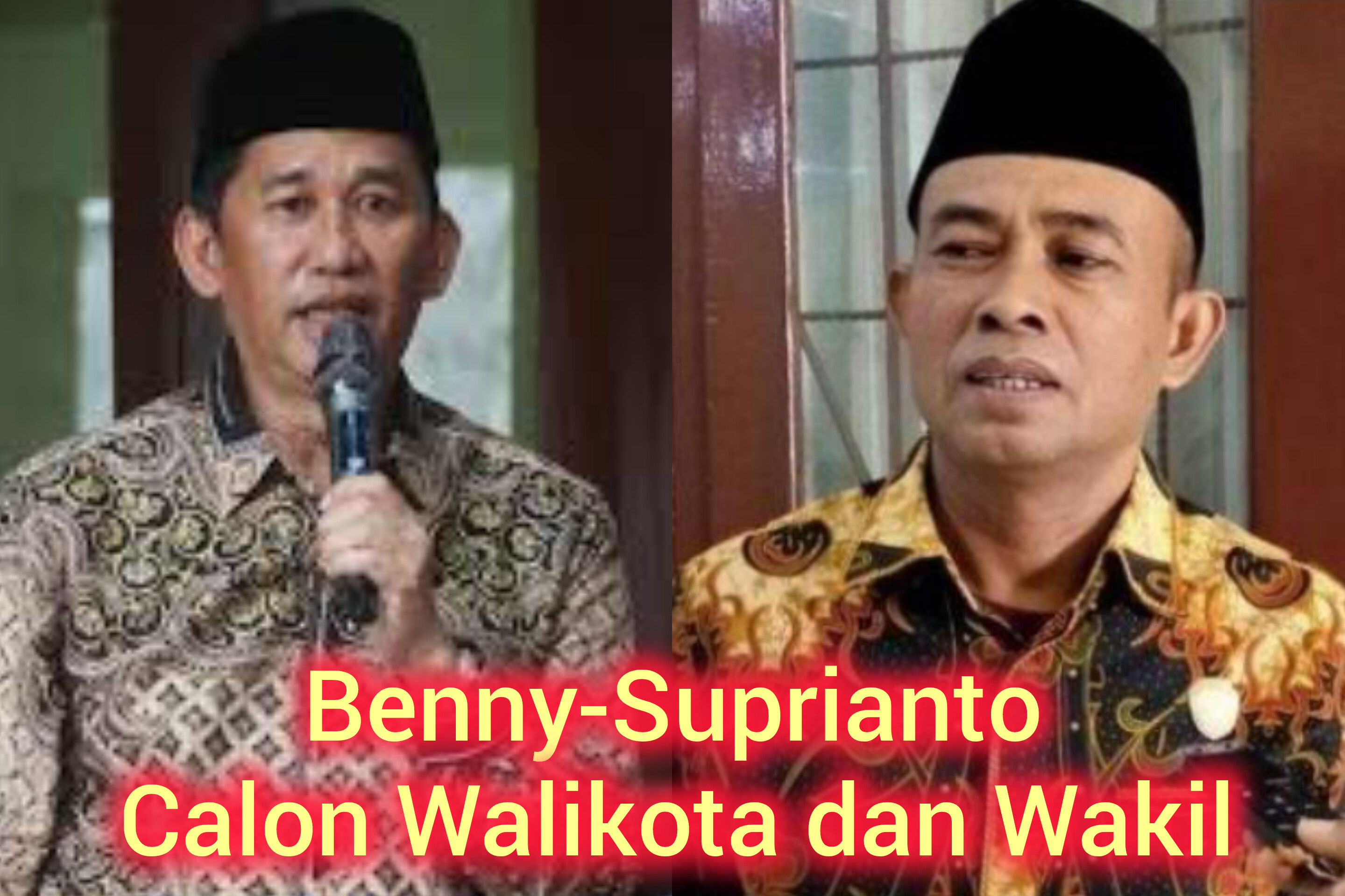 Benny Suharto-Suprianto Kejutan Baru Pilwakot Bengkulu, Benny Terima Rekom Hanura