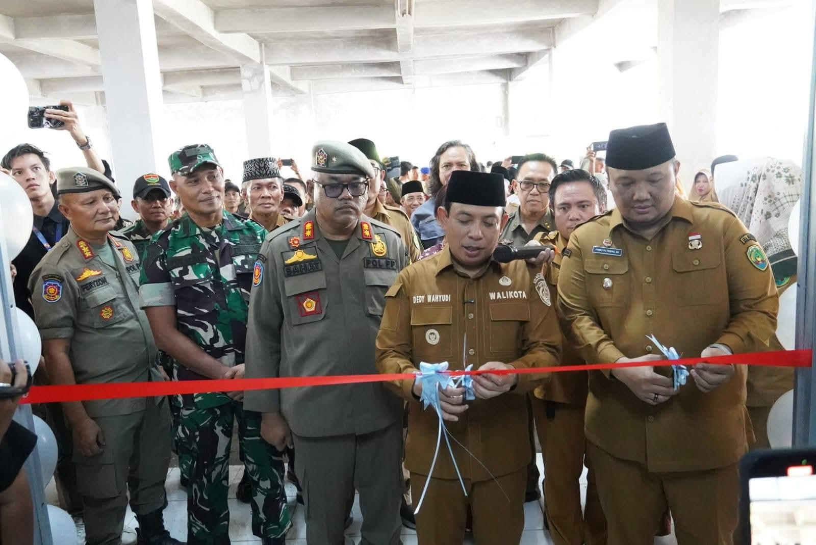 Walikota dan Wakil Walikota  Resmikan  Kantor Satpol PP Kota Bengkulu