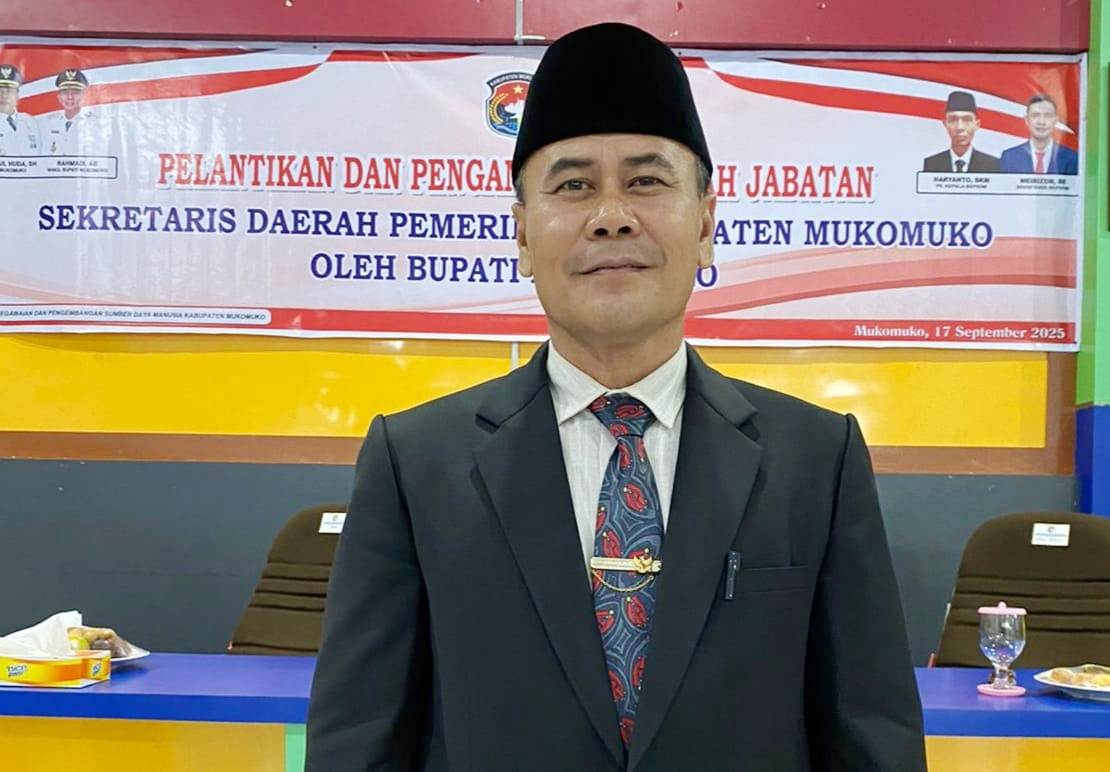  Eddy Apriyanto Tinggalkan Pemkab Mukomuko