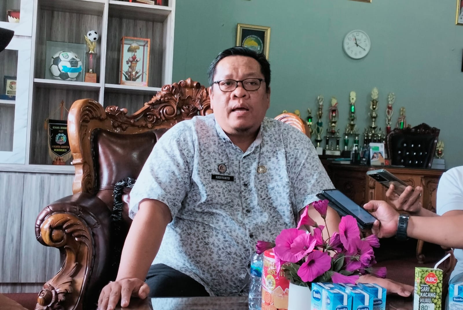 Pemeriksaan Abdiyanto oleh APIP Atas Permintaan Bupati Muka Huda, Jadi Dasar Pemberhentian 
