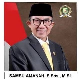 Samsu Amanah Jadi PAW Ketua DPRD. Sumardi Ajukan Sanggahan