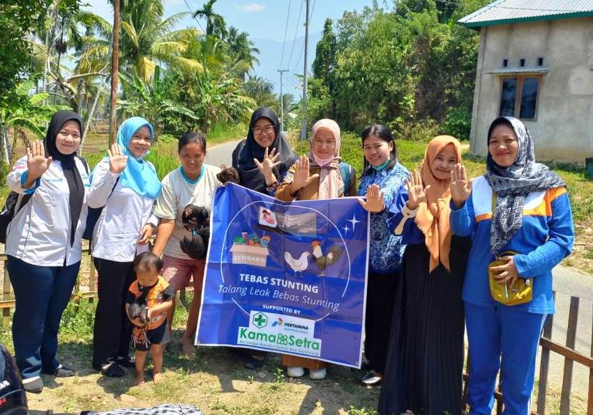 PT Pertamina Geothermal Lampung Salurkan CSR Peduli Stunting di Kabupaten Lebong Provinsi Bengkulu