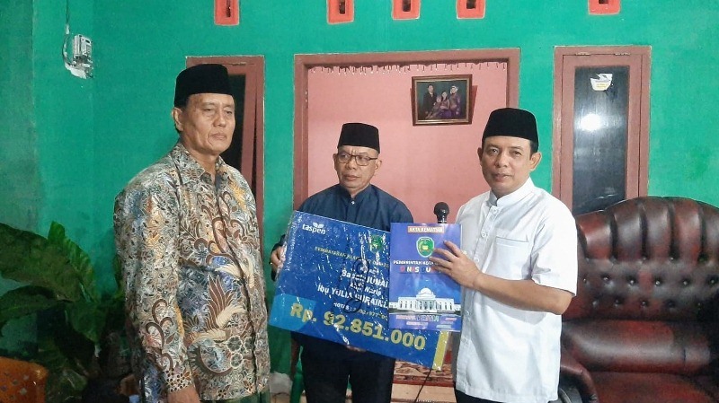 Walikota Bengkulu  Hadiri Takziah, Doakan Warga   Kandang
