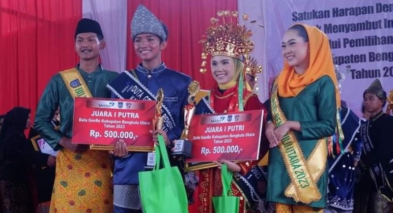 Sukses, Bengkulu Utara Gelar Pemilihan Duta Genre  Tahun 2023 