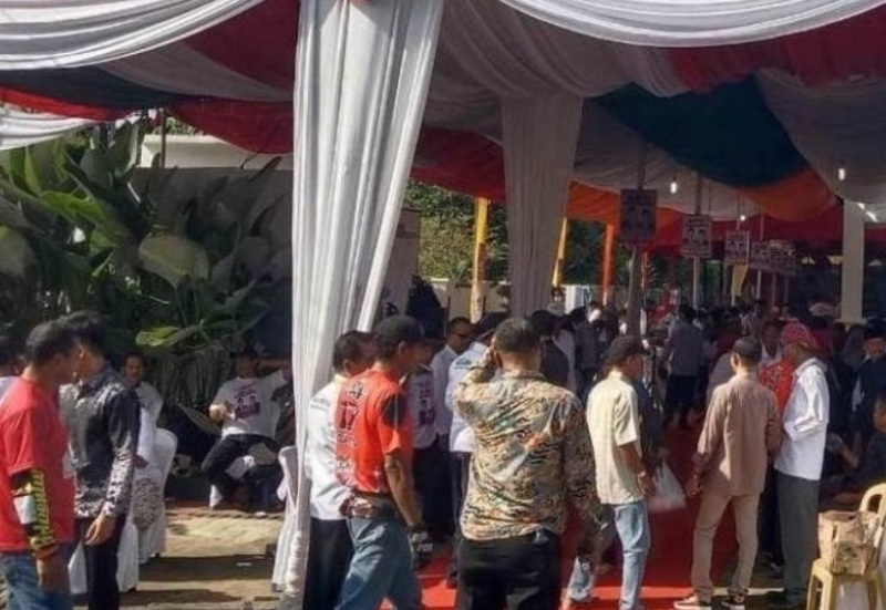 Ribuan Massa Padati Deklarasi ASA di Karang Anyar II