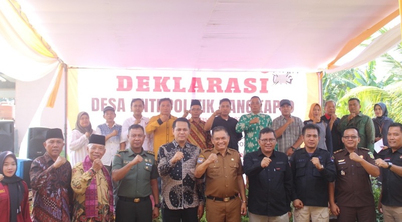 Bawaslu Bengkulu Tengah Gelar Deklarasi Desa Anti Politik Uang, Ini Dampaknya Kepada  Masyarakat