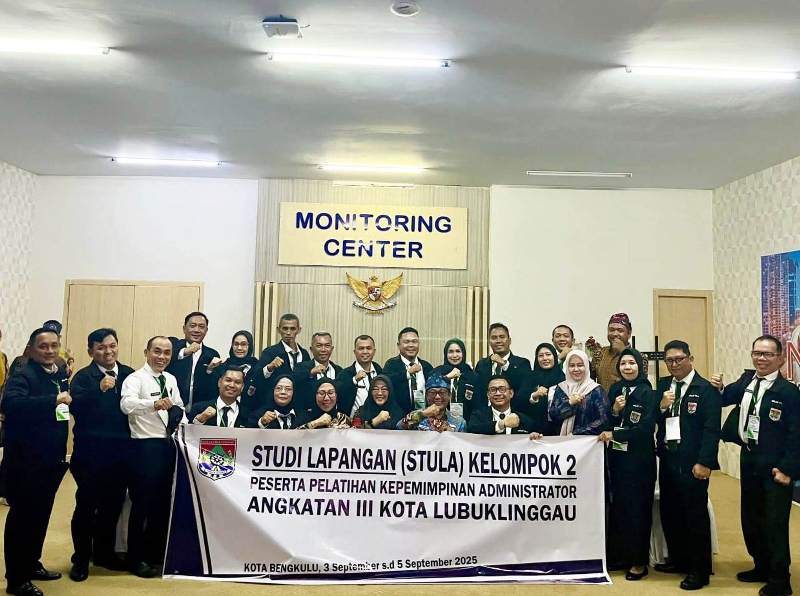  Peserta  Studi Lapangan PKA Kota Lubuklinggau Kunjungi Dinas Kominfo Kota Bengkulu 