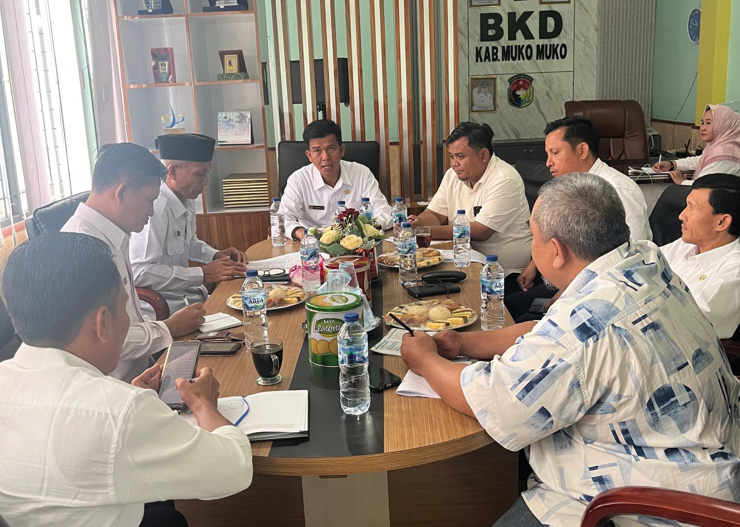  Wabup Mukomuko Pimpin Rakor Optimalisasi Pajak Daerah, Dorong Inovasi Peningkatan PAD