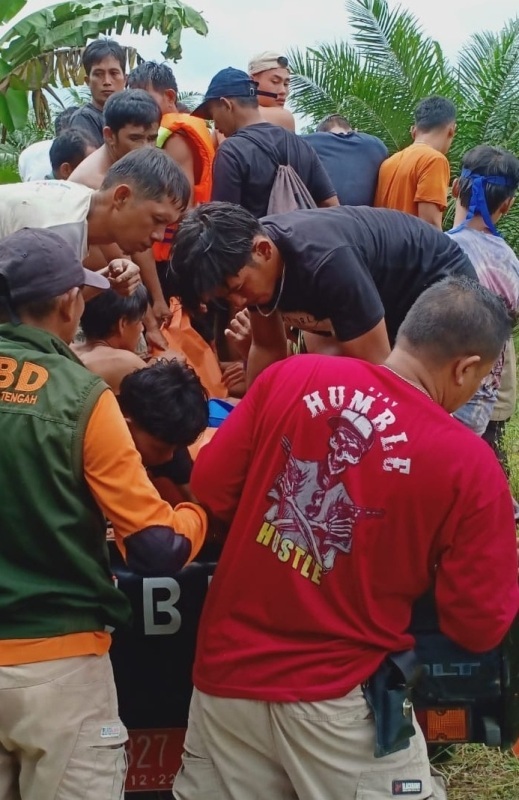 Warga Pondok Kubang, Korban Hanyut Ditemukan Sudah Meninggal Dunia