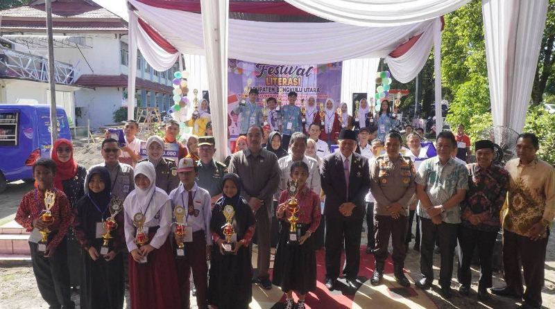 Diikuti 600 Peserta, Pemkab Bengkulu Utara Gelar Festival Literasi