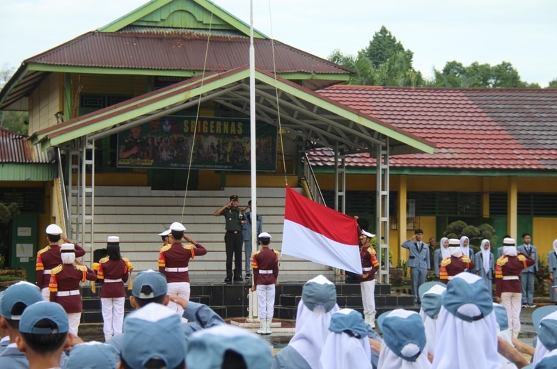 Dandim 0423 Bengkulu Utara Terus Gelorakan Nasionalisme di Kalangan Generasi Muda 