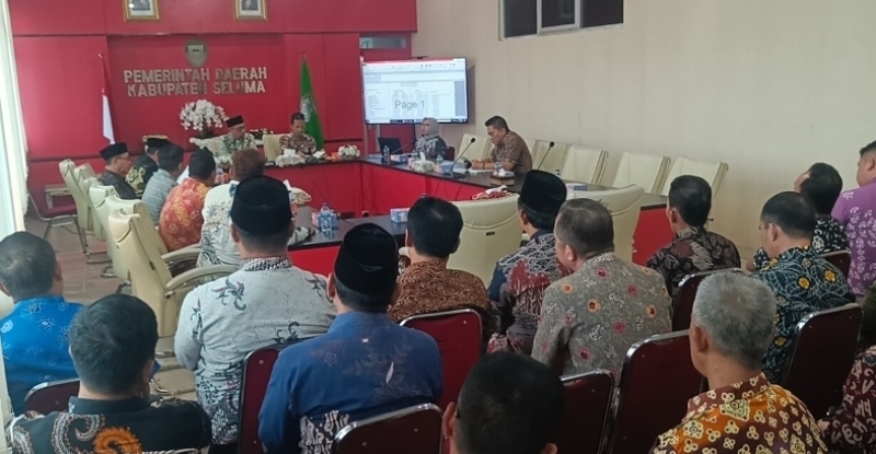  Seluruh Lurah di Kabupaten Seluma Dikumpulkan