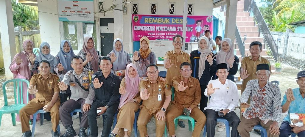 Pemdes Lubuk Ladung Laksanakan Rembuk Stunting, Ada Lima Poin yang Akan Dilakukan
