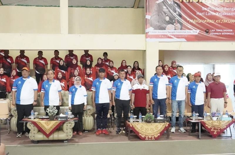 Wakil Walikota  Hadiri Pembukaan Kejuaraan Tenis Kajari Bengkulu Cup