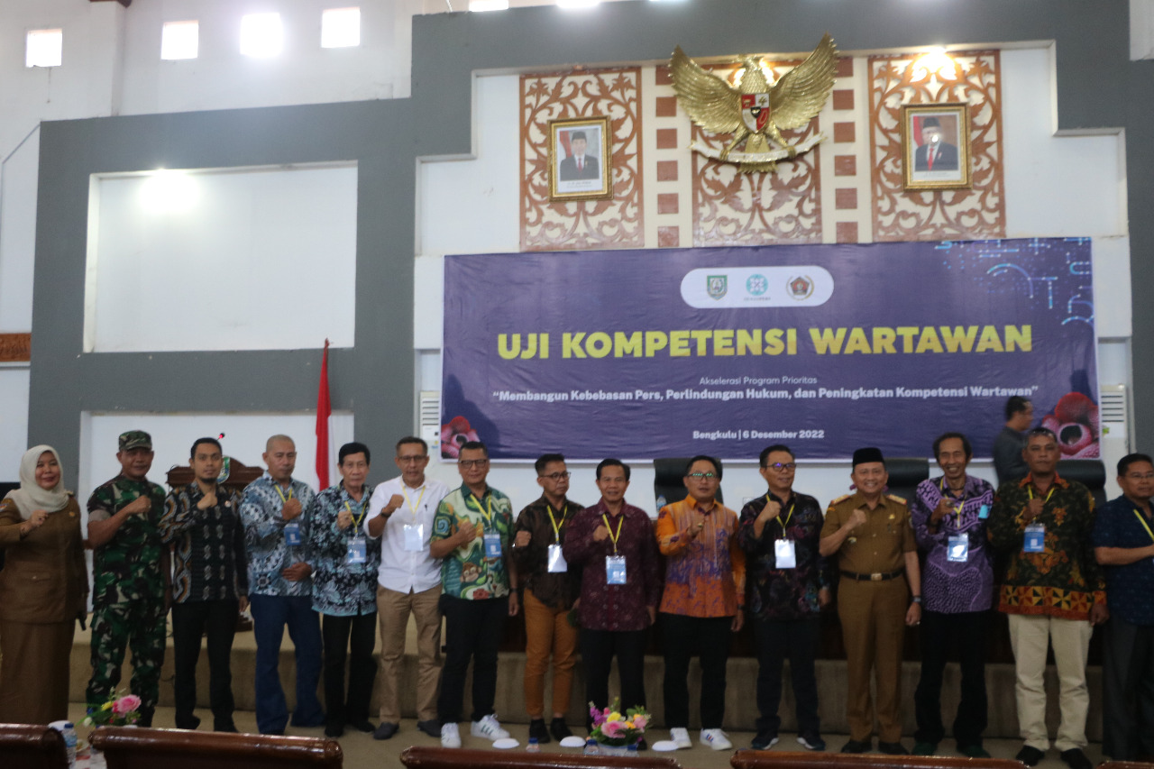  72 Wartawan di Bengkulu Ikut UKW