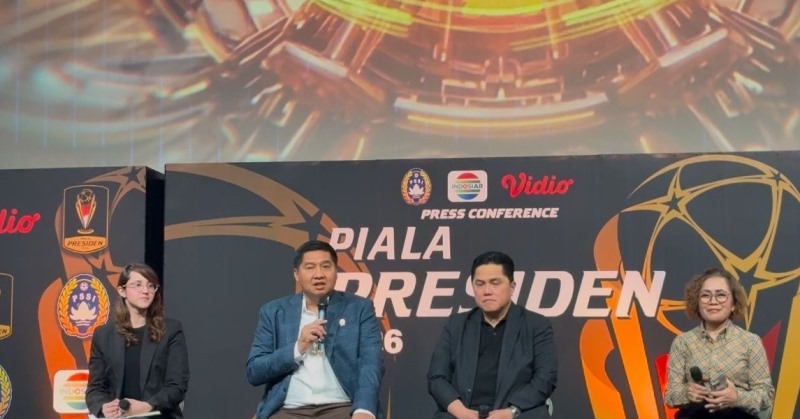 Total Hadiah Untuk Juara Piala Presiden 2026 Naik 
