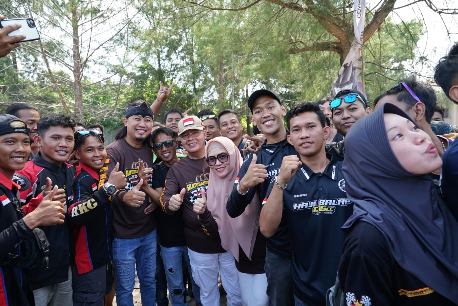 Silaturahmi RX King Nusantara, Ini Pesan Gubernur Rohidin Jadilah Pionir Tertib Berlalu Lintas