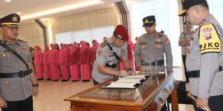 Selamat Bertugas Kombes Pol Sudarno Menjadi Kapolresta Bengkulu, Terima Kasih Kombes Pol Deddy Nata